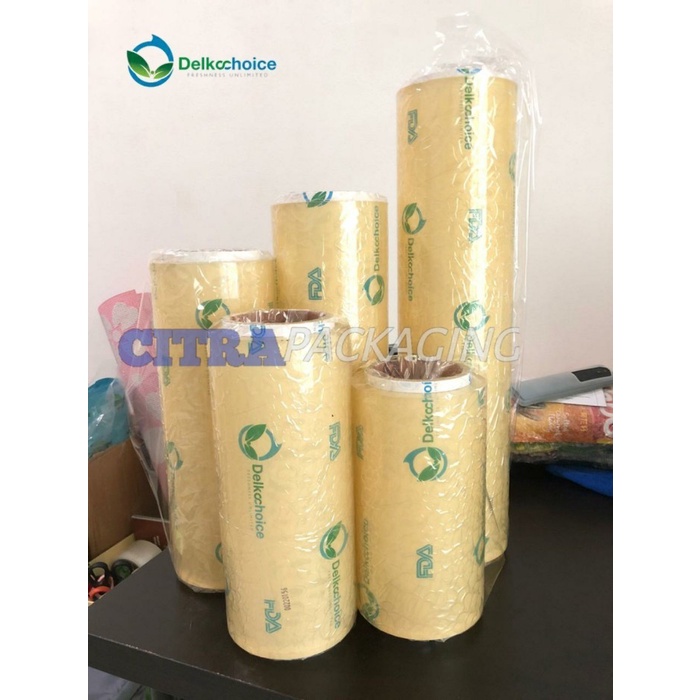 (Expert) PLASTIK CLING WRAP - FOOD WRAPPING SEALER DELKOCHOICE 40CM X 500M