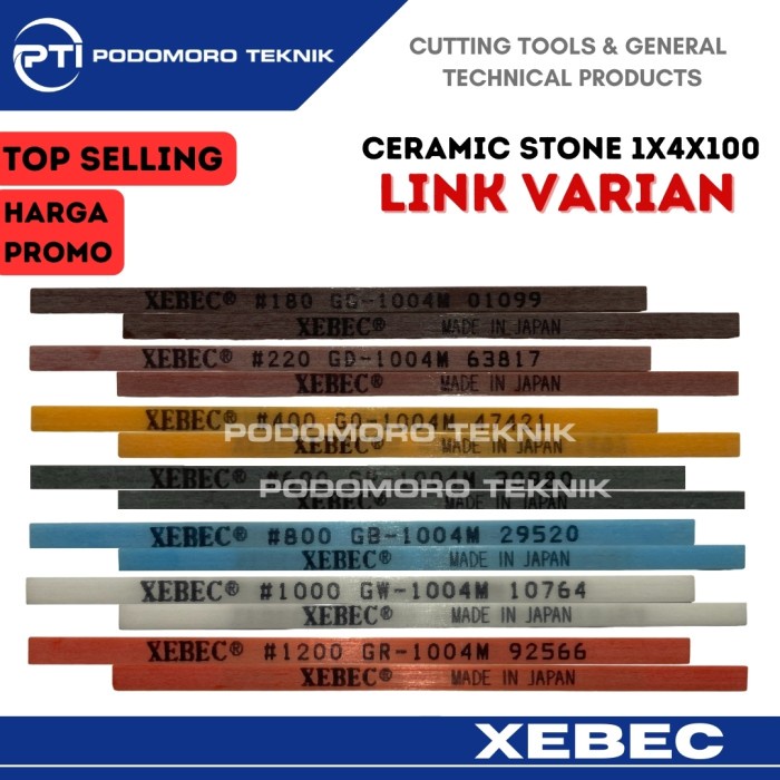 Ceramic 1x4x100 / Ceramic Fiber Stone Merk XEBEC