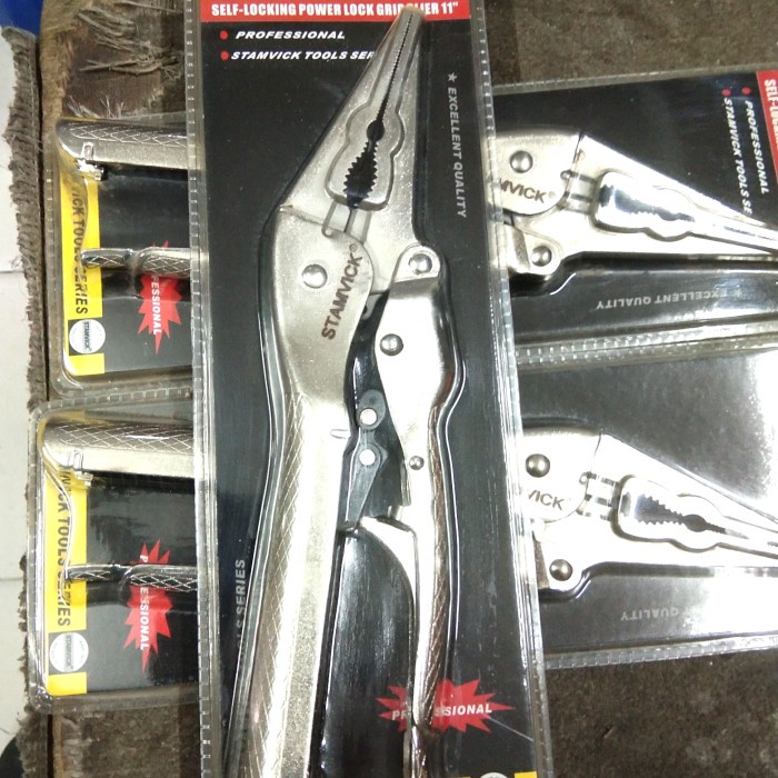 TANG BUAYA LANCIP STAMVICK 11" / KUNCI BUAYA JEPIT EXCELLENT GUALITY