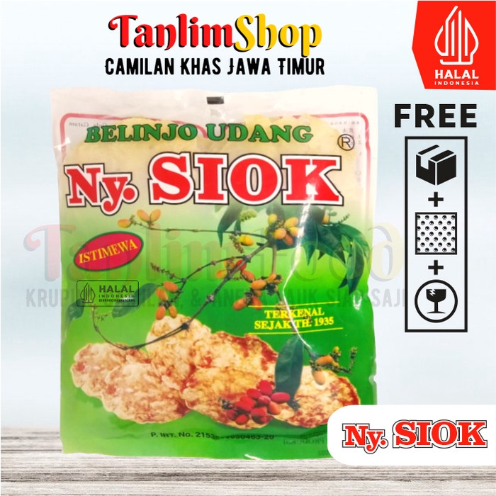 

[dch] - Kerupuk / Krupuk Belinjo Udang Ny Siok 200gr - TanlimFood