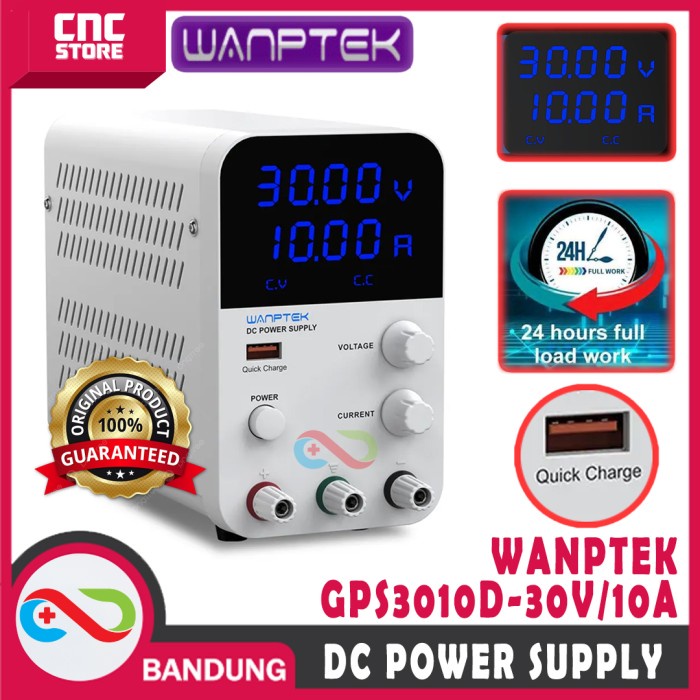 WANPTEK POWER SUPPLY DIGITAL GPS3010D 30V 10A 300W CA CC