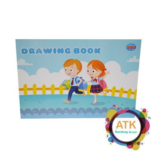 

IK! Buku Gambar A4 Sidu / Sinar Dunia Drawing Book - 1 pak isi ( 5 buku )