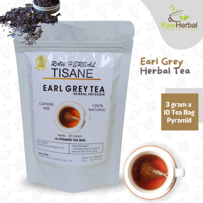 

BEST !! Earl Grey Bergamot Oil Earl Tea Bag Pyramid (3gr x 10 Tea Bag Pyramid