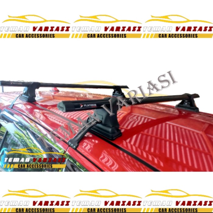 Cross Bar Rak Bagasi Mobil Jepit Body Platinum Universal Sienta Agya