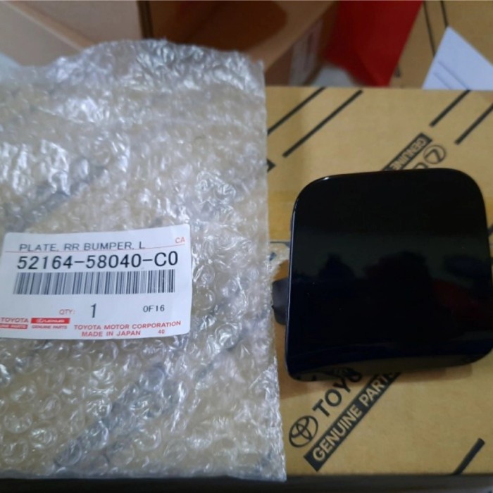 Tutup Derek / Towing Bumper Belakang Alphard Vellfire 2018 2019 2020