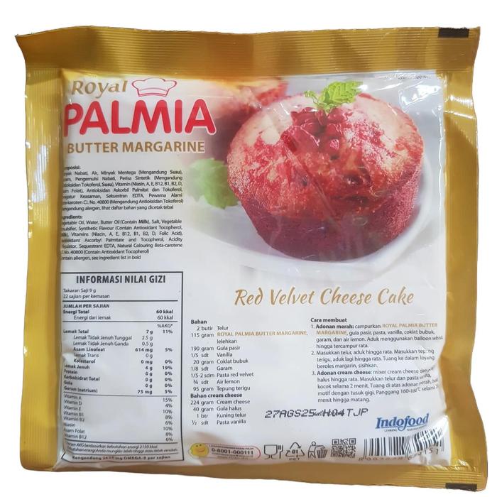 

ROYAL PALMIA BUTTER MARGARINE 200 GRAM COCOK UNTUK FOOD DAN BAKING PROMO