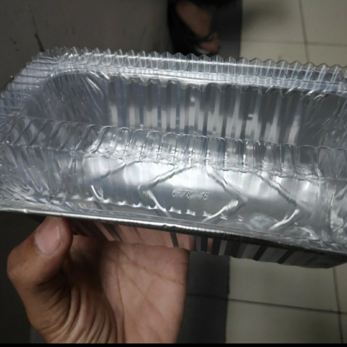 MacamKita- Alumunium Foil + tutup 670/45 / 10 pcs / Aluminium Foil 20x10