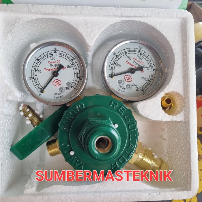 MacamKita- REGULATOR OXIGEN YAMATO REGULATOR GAS OXIGEN/OXYGEN/OKSIGEN/ANGIN