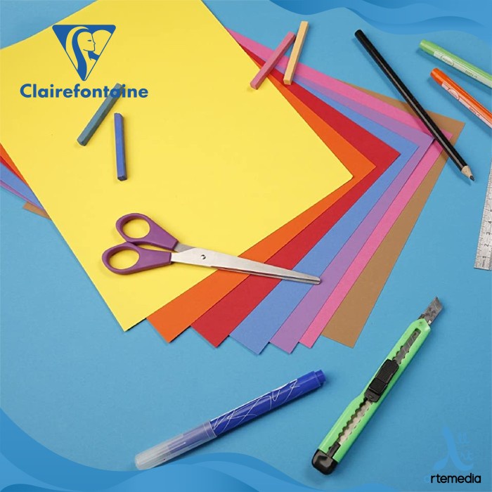 

Kertas Warna Clairefontaine Maya Color Drawing Paper Mixed Media