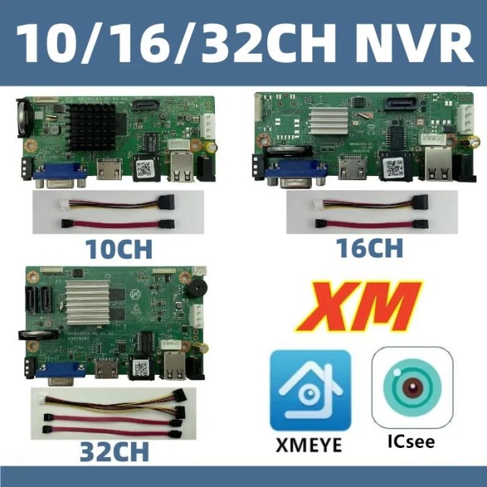 10/16/32CH*4K H.265/H.264 NVR Network Digital Video Recorder