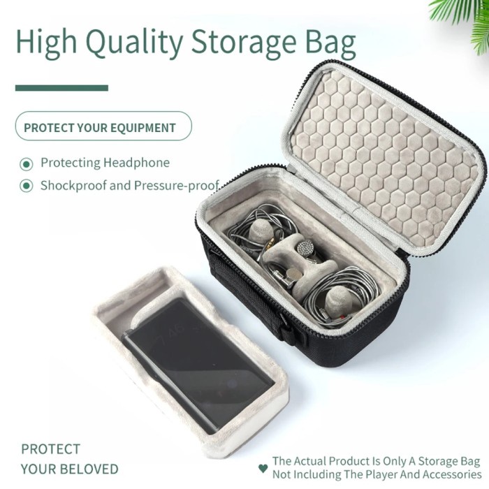 Storage Box Carrying Case Bag for FiiO M17 M15S M11S M11 Plus M15 M11