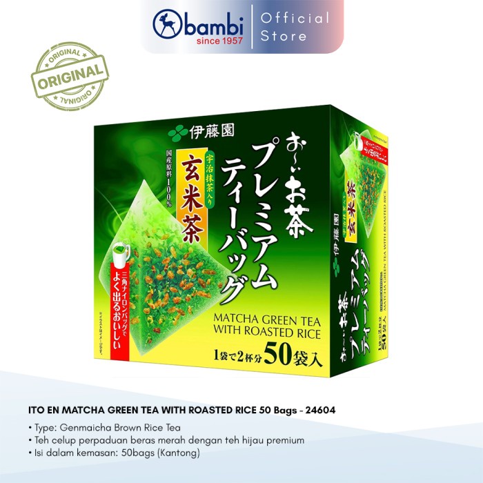 

Ito En Green Tea Matcha With Roasted Rice Original Japan