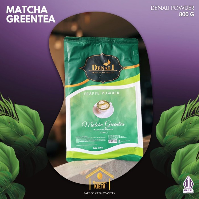 

Powder Denali Matcha Greentea 800gr