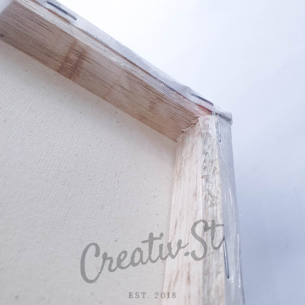 

IK! Kanvas Lukis Painting Canvas Sudah Gesso Besar 30X30 30X40 40X40 Cm MAKETH