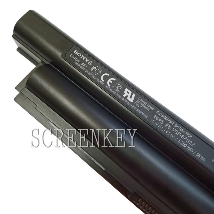 BATERAI BATRE LAPTOP SONY VAIO VGP BPS-22 VGP BPS-22A VGP BPL-22