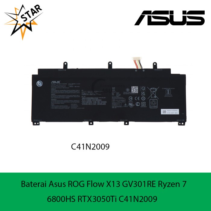 ASUS ROG FLOW X13 GV301RE RYZEN 7 6800HS RTX3050TI C41N2 C41N2009 BEST SELLER