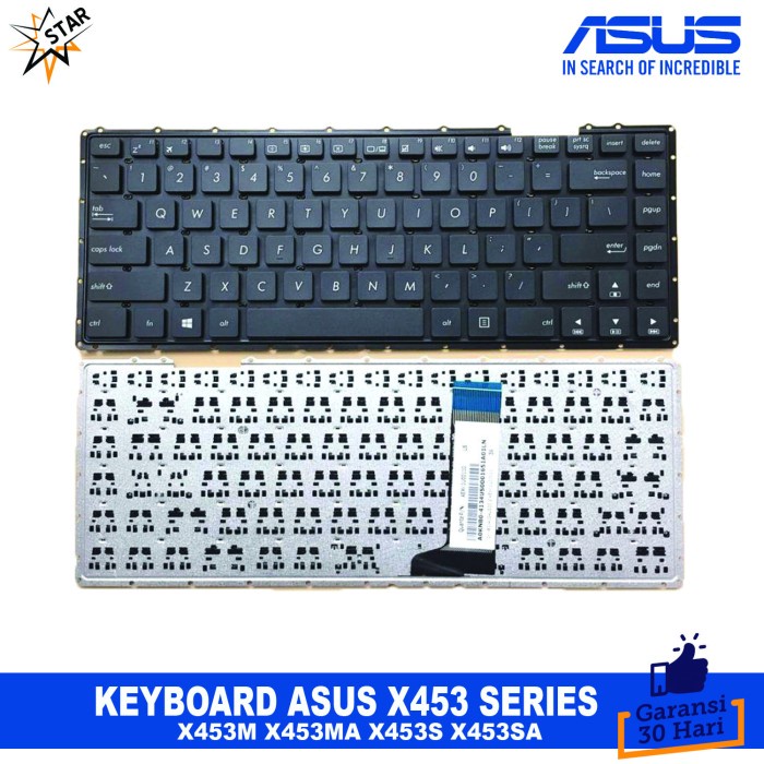 KEYBOARD ASUS X453 X453M X453MA X453S X453SA