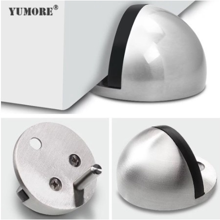 DOOR STOP STAINLESS KEONG ONASSIS 09- PENAHAN PINTU KACA STAINLESS A48