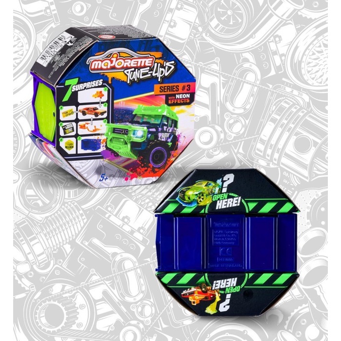 PROMO MAJORETTE TUNE UPS SERIES 3 SKALA 1:64 ULTRA RARE NISSAN Z FIRECRACKER RACING READY