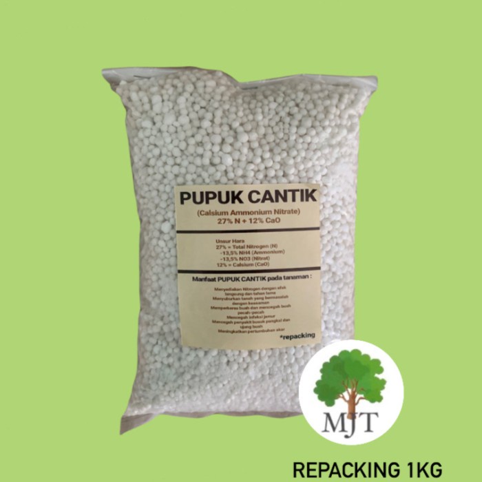siapkirim- Pupuk Cantik Calsium Amonium Nitrate Repacking 1 Kg