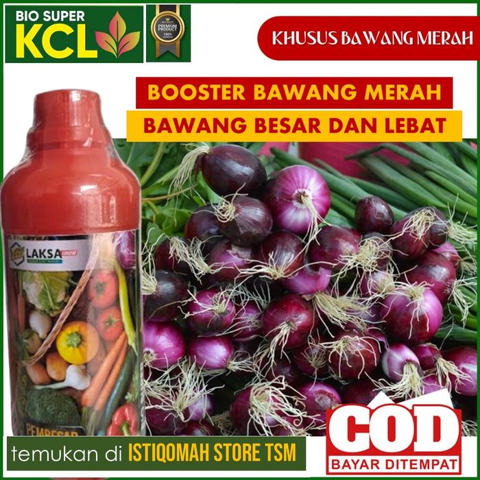 siapkirim- BIO KCL 500 ML Booster Umbi Dan Buah Bawang Merah Terbaik Isi 500 ML - Pupuk Organik Cair