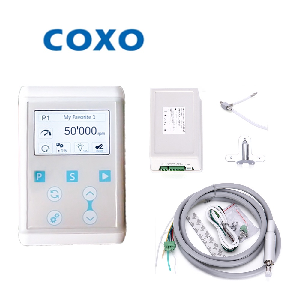 COXO Dental Electric Micromotor with Fiber Optic for Minimally