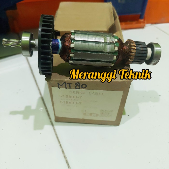 Armature Angker Bor Maktec Mt80 Mt 80 Original
