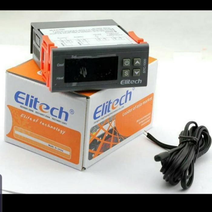 Thermostat Elitech Stc-1000 Orignal Termostat Stc1000 Digital Stc 1000