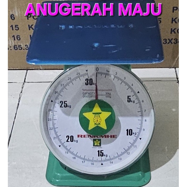 Timbangan Duduk Jarum 30 Kg Vietnam Qlty /Timbangan Manual 30