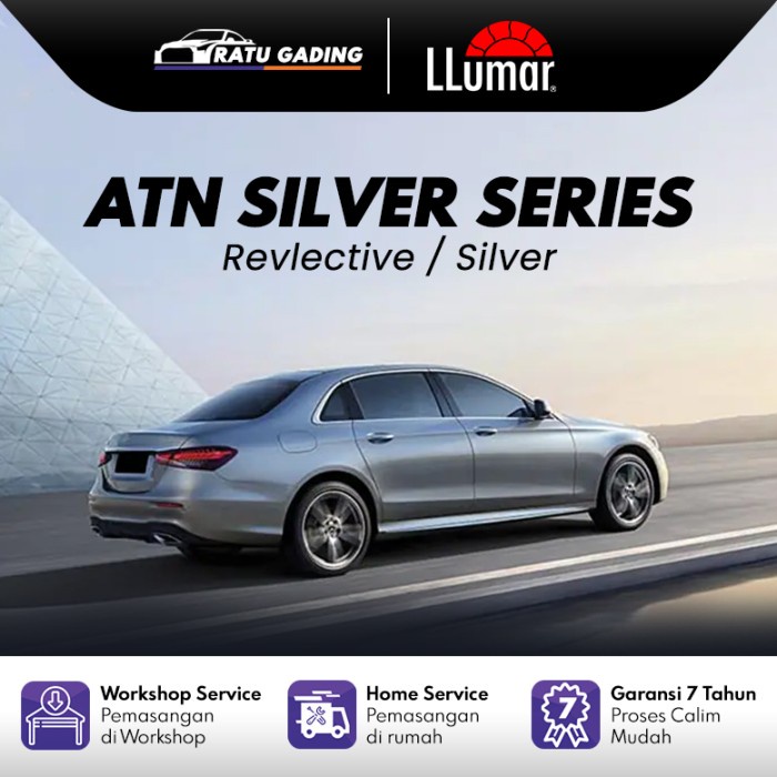 Kaca Film LLumar Silver, ATN series Original