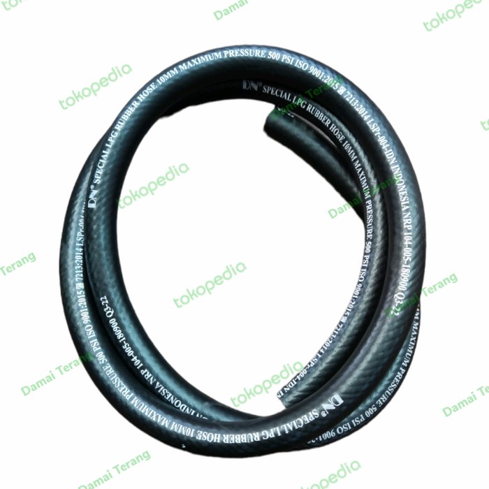 silahkan- DN Special LPG Rubber Hose Selang Meteran Kompor Gas 500 900 psi