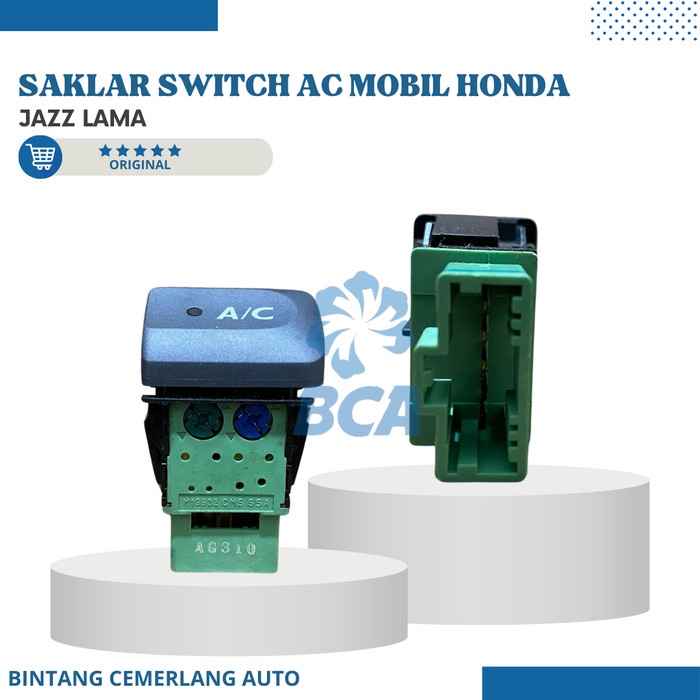Saklar Switch Tombol Ac Mobil Honda Jazz Lama - Original - Baru