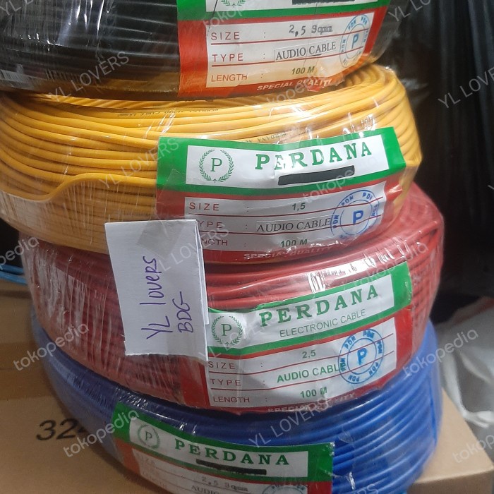 Kabel Serabut 1X2.5Mm /Kabel Nyaf 2.5Mm / Kabel Awg 14/Kabel Perdana