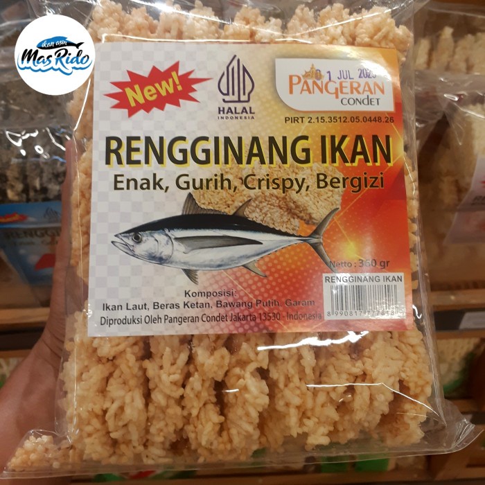 

Rengginang Ikan Pangeran Condet Rengginang Renyah Gurih 360 Gram