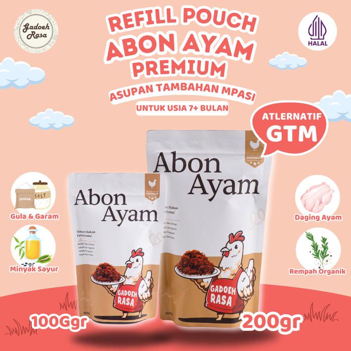 

Abon Ayam Premium Refill Pouch Gadoeh Rasa Food