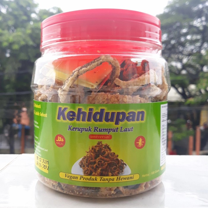 Krupuk - Kerupuk Nori - Rumput Laut - Kehidupan Vegan & Vegetarian