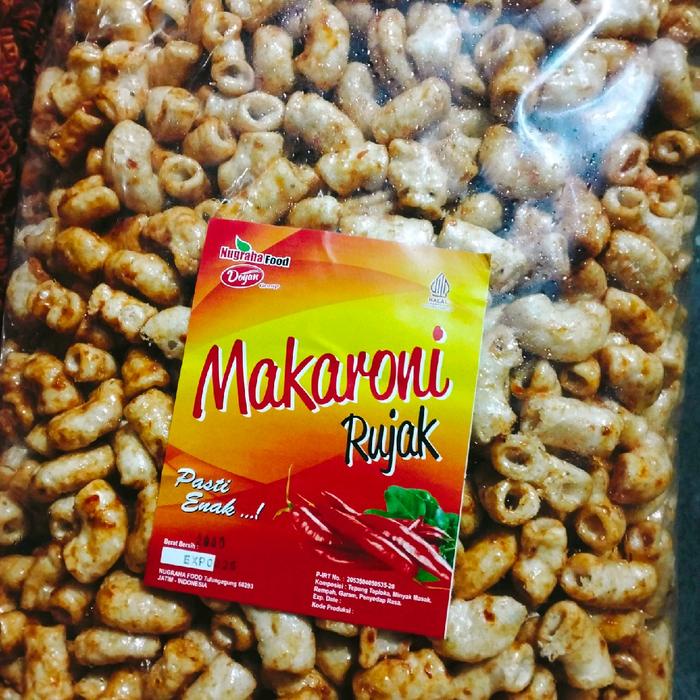 

Makroni rujak pedas manis 1kg camilan pak