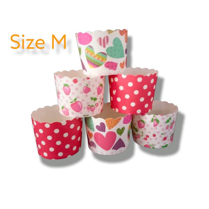 silahkan- Muffin cup Cake case S M/Mangkok kertas Muffin Cake