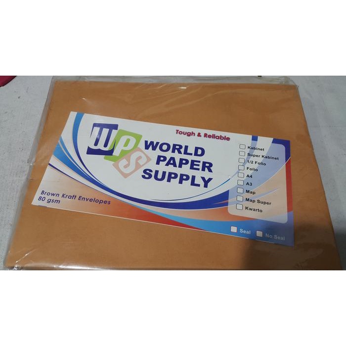 

New AMPLOP COKLAT 210x270mm QUARTO GROSIR TERMURAH KUALITAS SUPER