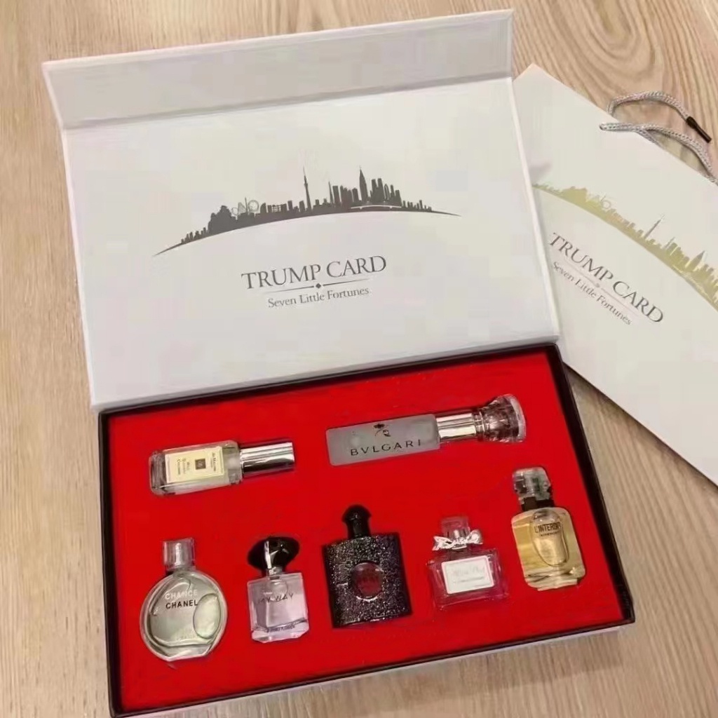 Seven Little Fortunes Sample Parfum Set / Dior Perfume / Gucci Bloom / Black Opium / Lime Basil /