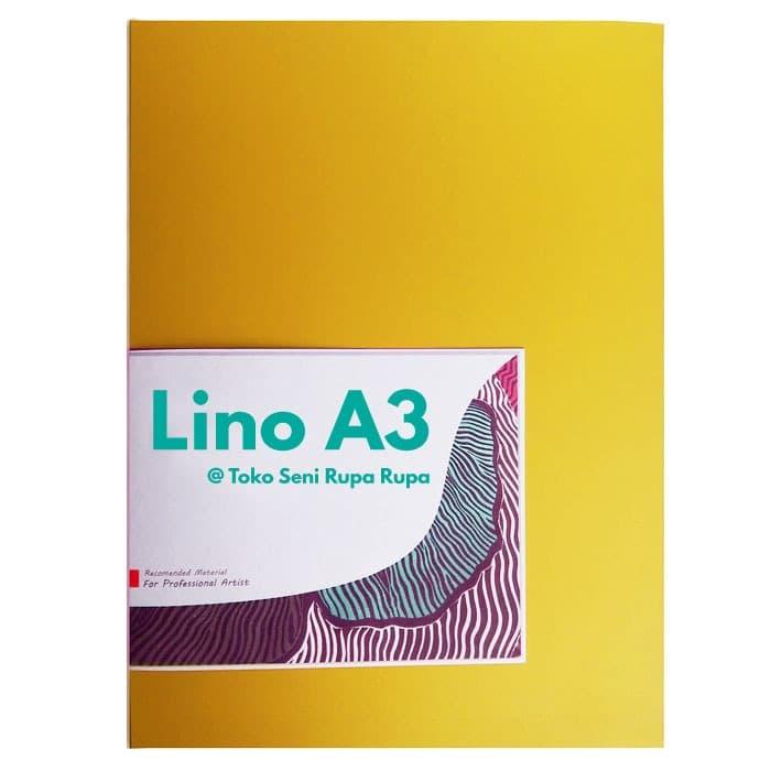 

New Karet Lino, Karet Cukil, Cukil Karet, Linocut, Linoleum, Ukuran A3