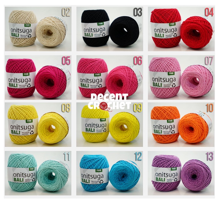 

New Benang Rajut Katun Bali Onitsuga