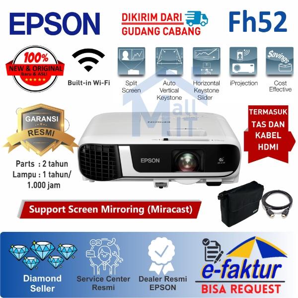 PROYEKTOR EPSON EB-FH52 EB FH52 EBFH52 PENGGANTI EPSON U42 Full HD