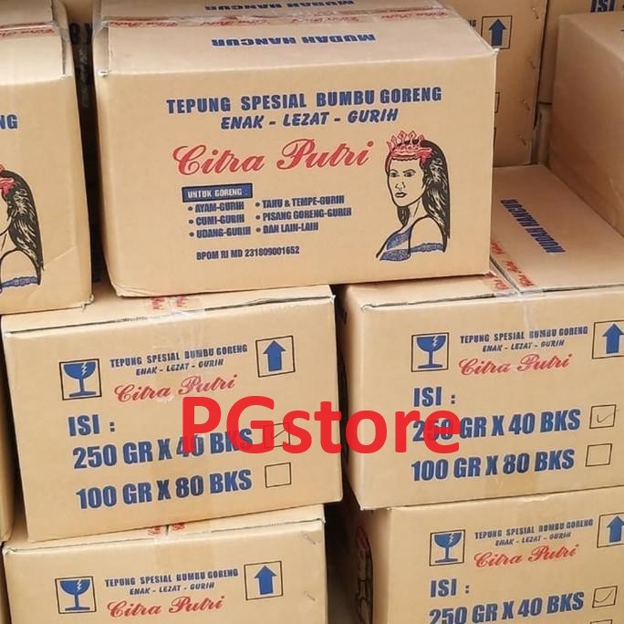 

PROMO! Tepung Bumbu Serbaguna Citra Putri 250gr Dus an isi 40 pcs