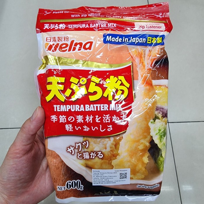 

Nisshin Tempurako 600gr Tepung Tempura Jepang