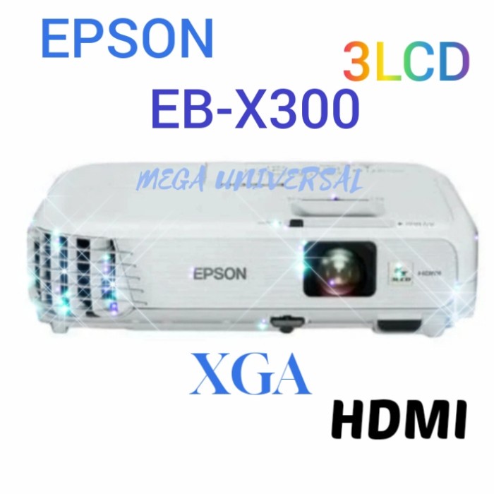 PROYEKTOR EPSON EB-X300 XGA 3LCD HDMI