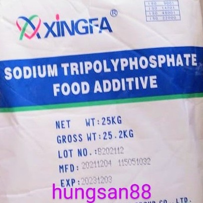 

STPP Xingfa 25kg. Pengenyal kerupuk, pengenyal bakso, daging dll