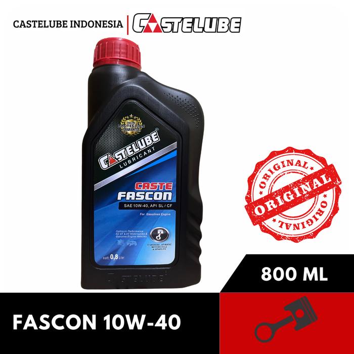 Castelube Fascon SAE 10W/40 0.8 ltr Matic Motorcycle Oil