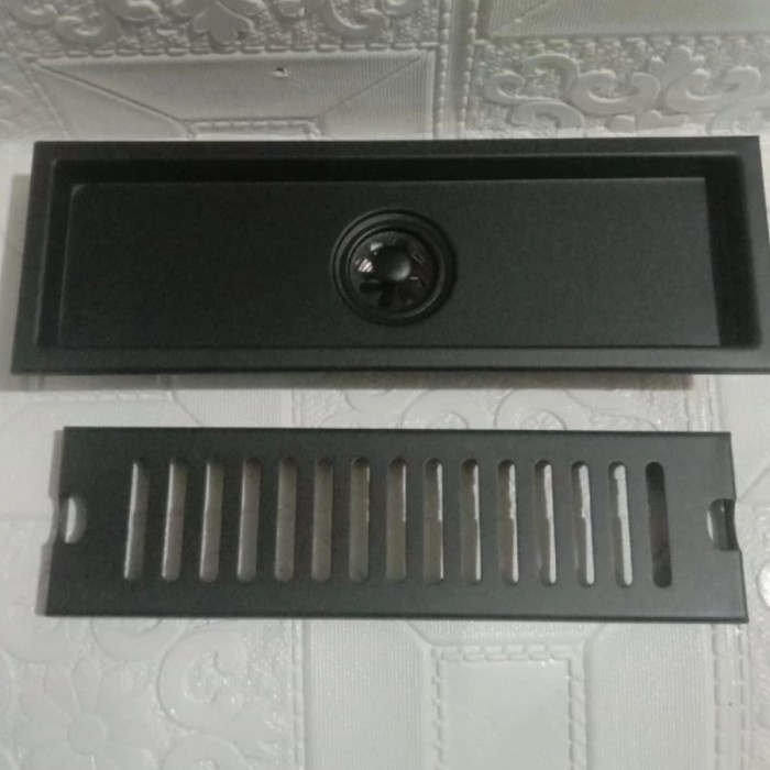FLOOR DRAIN KOTAK HITAM GARIS ISLAM/FLOOR DRAIN GARIS PANJANG