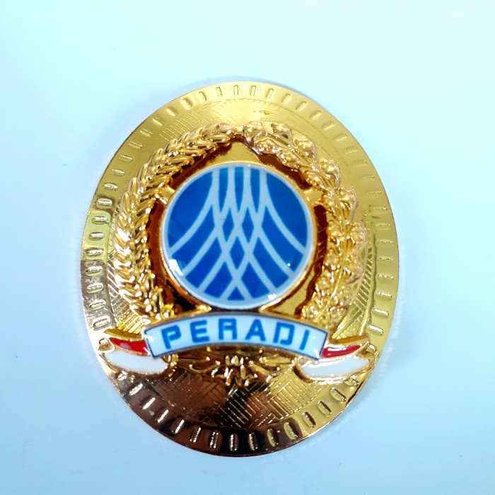 Terbaru Pin Advokat Peradi Terbaru - Pin Peradi - Pin Advokat Magnet Ready